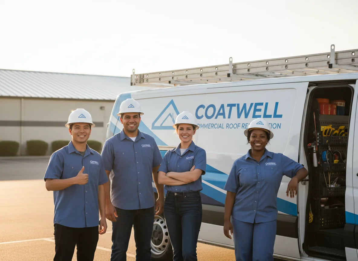 Commercial roof coating company in Bethany, IL